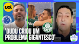 'DUDU CRIOU UM PROBLEMA GIGANTESCO PRA SI MESMO'; PVC COMENTA NEGOCIAÇÃO ENTRE PALMEIRAS E CRUZEIRO