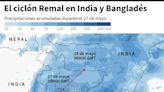 El balance del ciclón en India y Bangladés aumenta a 65 muertos