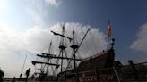 We stepped on board the Spanish Galleon in Newcastle and it was like a voyage back in time