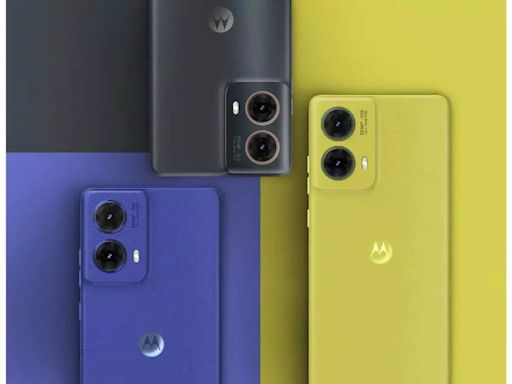 Motorola launches Moto G85 5G phone in India: Price, features and other details - Times of India