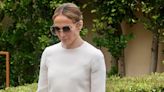 Jennifer Lopez's White Dress and Rare Birkin Exude Country Club Energy