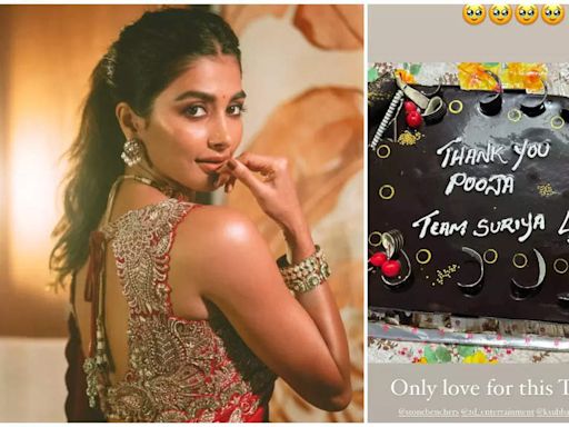 Pooja Hegde completes her portions in Suriya 44 | Tamil Movie News - Times of India