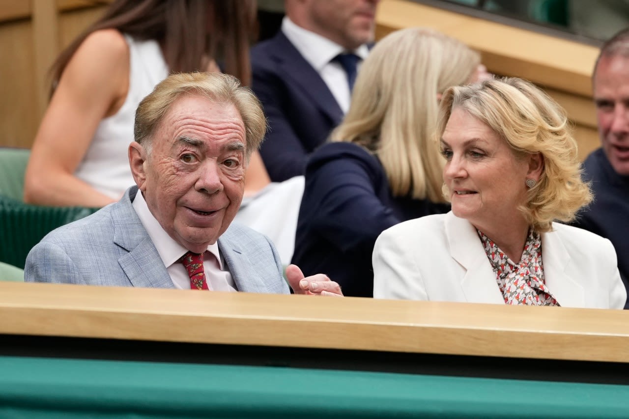 Actor Dustin Hoffman and Super Bowl winner Patrick Mahomes among celebrities at Wimbledon