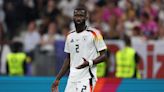 Antonio Rüdiger is a doubt for Germany’s round of 16 tie