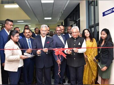 Jaishankar inaugurates first overseas Jan Aushadi Kendra in Mauritius