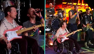 Michael J. Fox Calls Joining Coldplay Onstage At Glastonbury F***ing Mind Blowing | Access