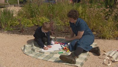 New garden at Royal Hospital for Children offering sanctuary for young patients