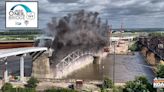 Final span of Buck O'Neil Bridge over Missouri River demolished