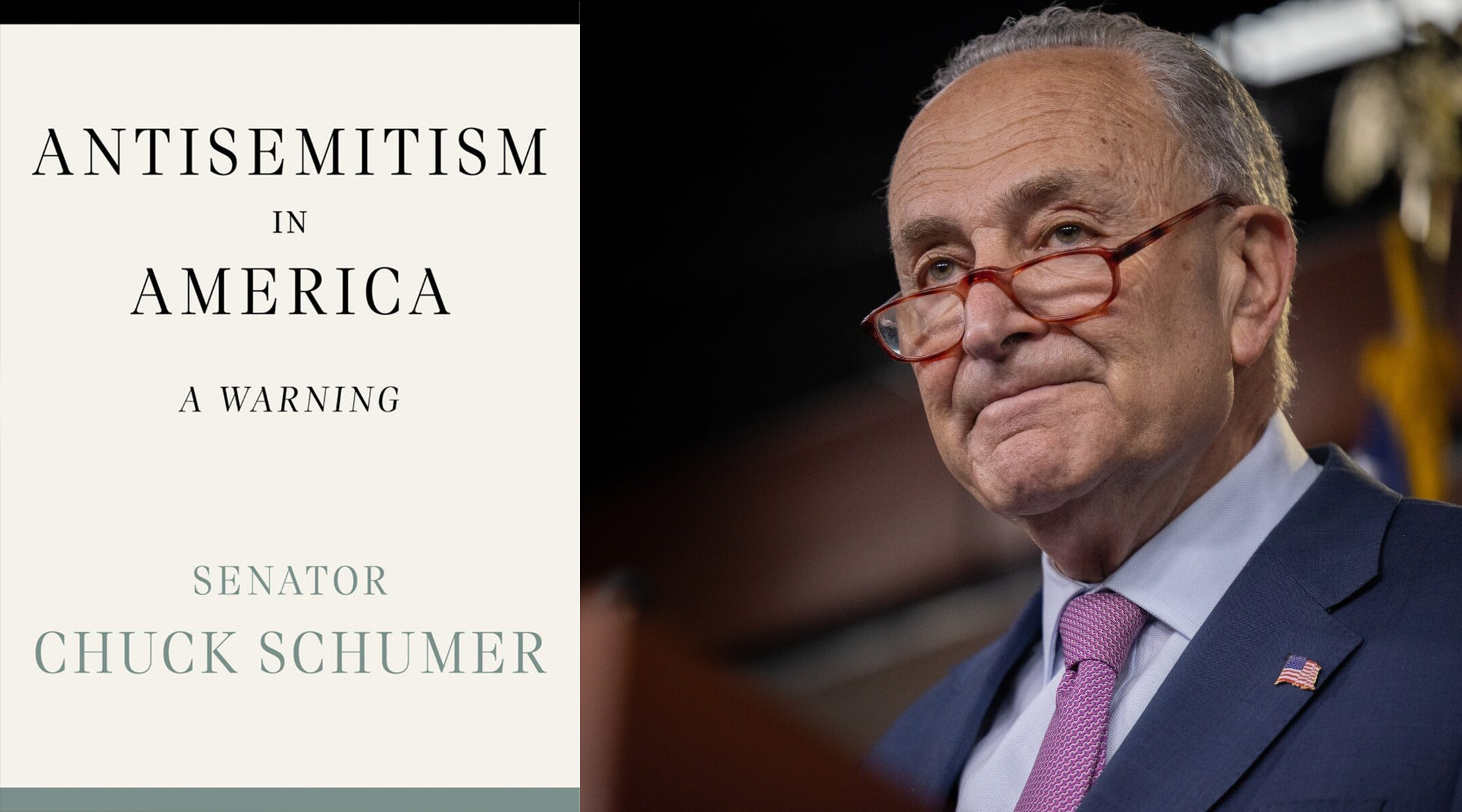 Sen. Chuck Schumer to release book warning about antisemitism in the United States - Jewish Telegraphic Agency