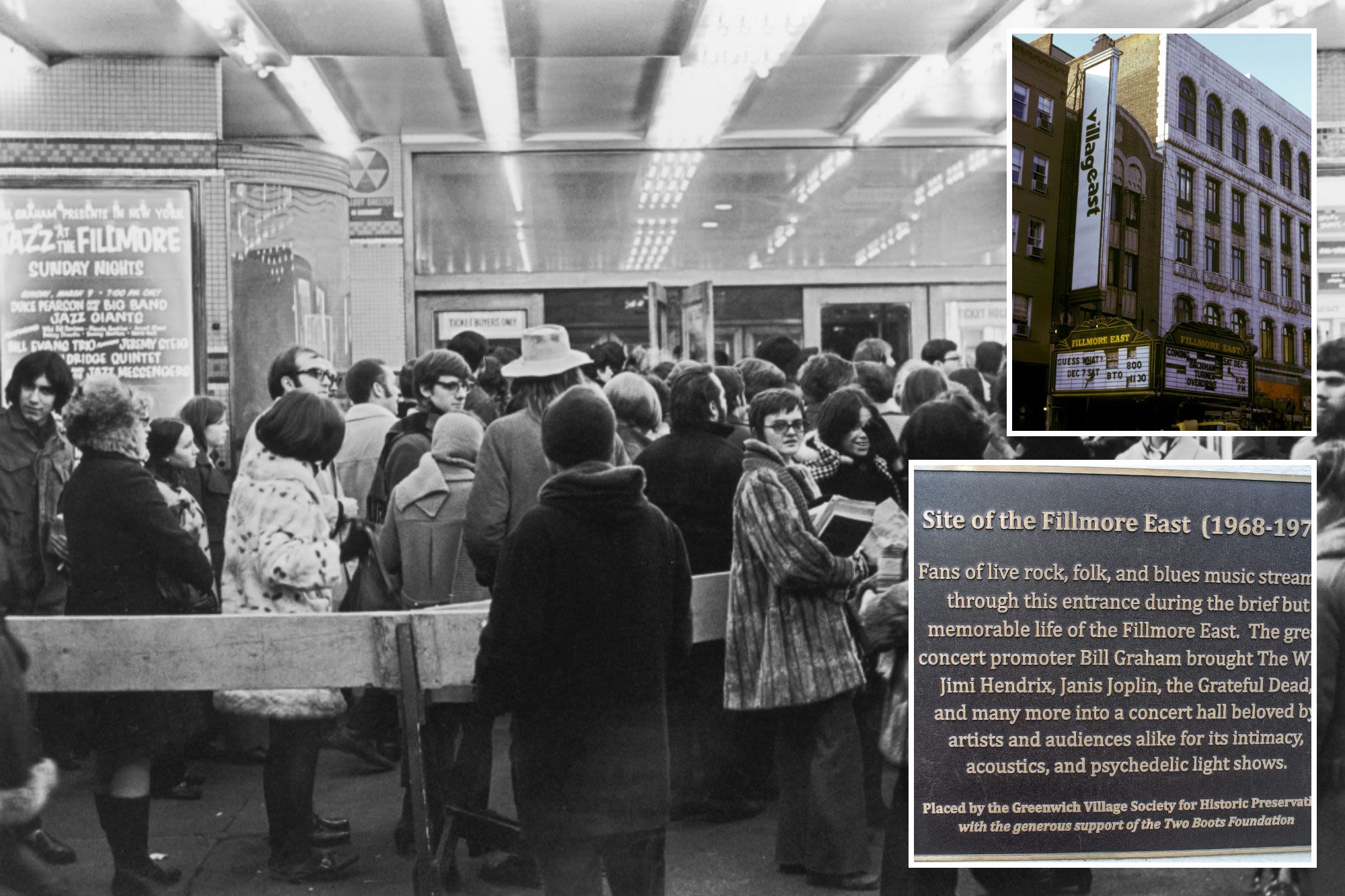 Fillmore East plaque vanishes from NYC building, sparking rock’n’roll mystery where Jimi Hendrix, Allman Brothers graced the stage