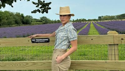 Jennifer Lopez Goes Countryside Chic in a Floral Top and Controversial Sandals