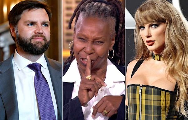 Whoopi Goldberg apologizes for telling J.D. Vance to 'shut up' about Taylor Swift