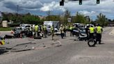 6 taken to hospital after car crash in western part of Denver metro area