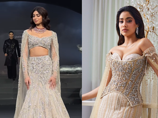 Khushi Kapoor Reveals Sister Janhvi Kapoor's Advice Before Her First Ramp Walk At Indian Couture Week