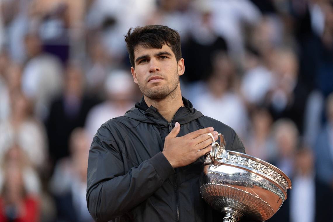 Reigning Wimbledon champ Carlos Alcaraz to debut in Charlotte inaugural tennis event