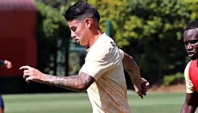 James Rodríguez sería novedad de Luis Zubeldía en clásico en Brasil