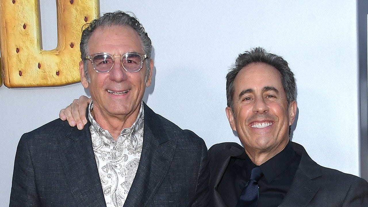 Michael Richards Makes First Red Carpet Appearance in Eight Years, Reunites With Jerry Seinfeld