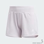 Adidas 女短褲 高腰 排汗 紫【運動世界】HN5530