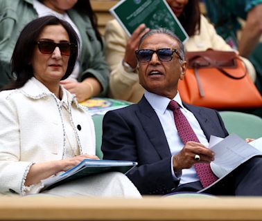 Spotted! Sunil Mittal At Wimbledon!