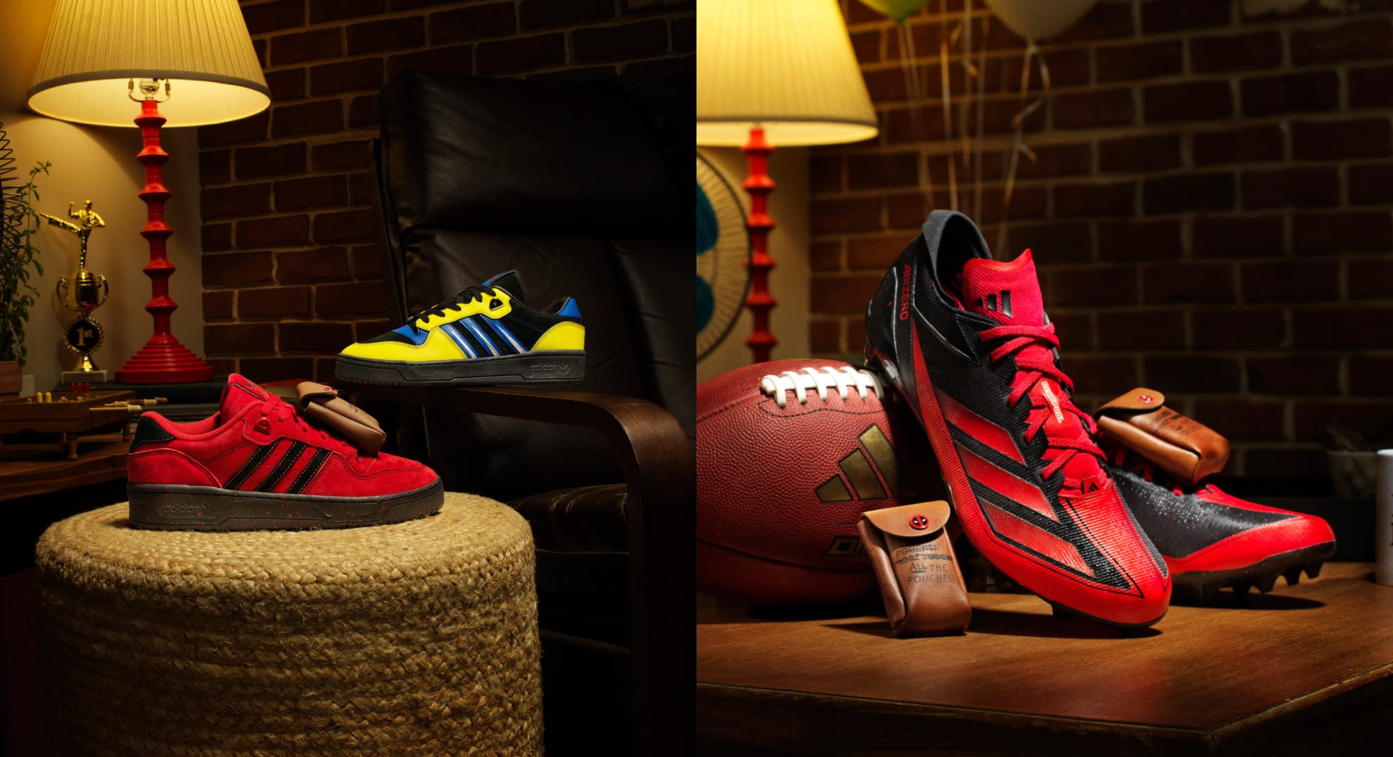 Adidas Partners With Marvel Studios for ‘Deadpool & Wolverine’Collection Featuring Several Shoes