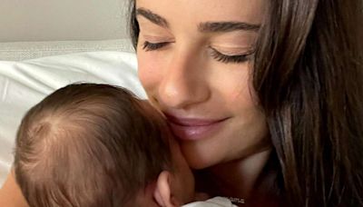 Lea Michele Shares Look Into 'Life Lately' as a Mom of 2 — Including BFF Jonathan Groff Meeting Baby Daughter Emery