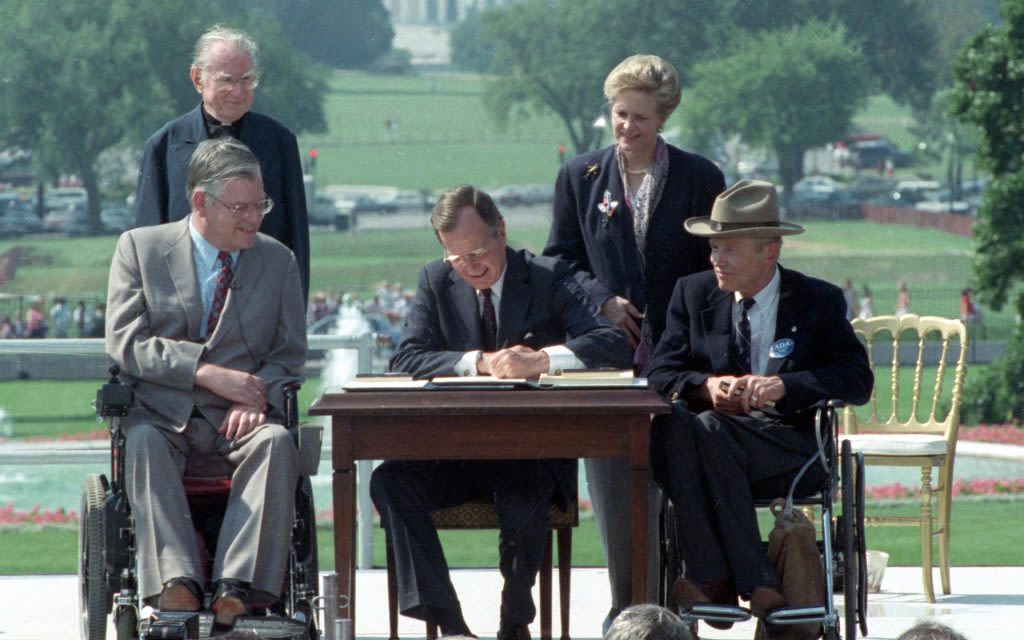 Today in History: Americans with Disabilities Act signed into law