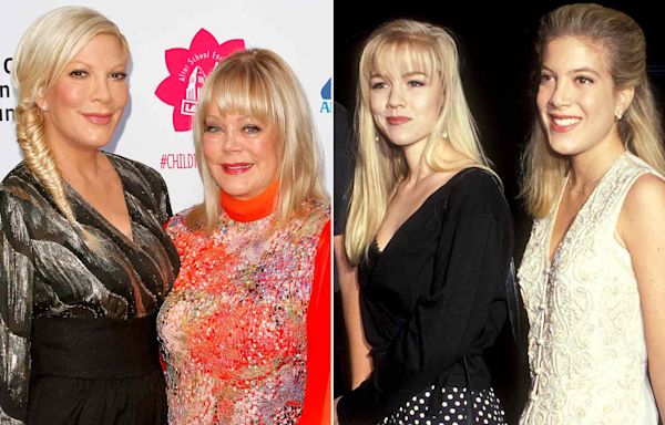 Tori Spelling's “Beverly Hills, 90210” Costars and Her Mom Candy Take a Trip Down Memory Lane on Her 51st Birthday