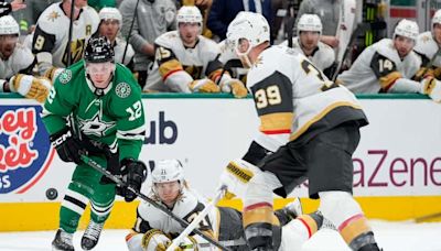 Stars forward Radek Faksa, an option for Game 6 vs. Vegas, ultimately scratched