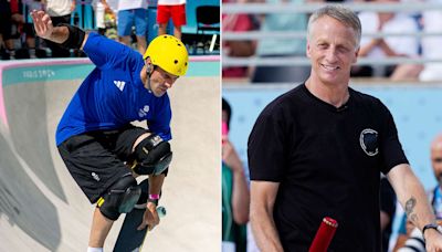 51-Year-Old Skateboarder Competes at Paris 2024 Olympics — and Gets Standing Ovation from Tony Hawk