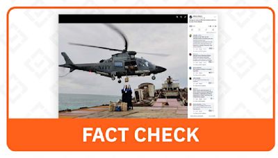 FACT CHECK: Photo of PH Navy supply airdrop is from 2021 Christmas mission