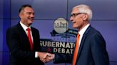 Wisconsin Gov. Evers, Michels display differences in debate