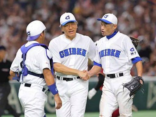 50歲鈴木一朗對女高中生141球完投敲4安！ 松井秀喜同框開轟