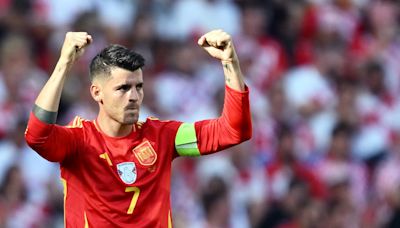 (WATCH) Alvaro Morata puts Spain in front in Euro 2024 opener v Croatia