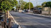 Entregan obra de pavimentación en el ejido Albia de San Pedro