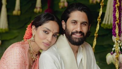 Naga Chaitanya, Sobhita Dhulipala are engaged, first pics out; Nagarjuna blesses couple