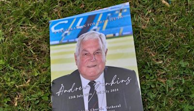 Andrew Jenkins remembered with love and pride at his funeral service