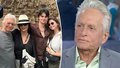 Michael Douglas jokes he and Catherine Zeta-Jones ‘seduce’ their kids to hang out with them with lavish vacations