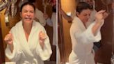 Lisa Rinna Busts a Move in Her Bathrobe and Slippers as She Celebrates Her 61st Birthday: 'Best Thing Ever!'