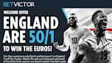 Get 50/1 on England to win the Euros with BetVictor