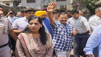 As Arvind Kejriwal set to return to Tihar, what role Sunita Kejriwal will play in AAP - Times of India