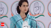 'PM Modi lives in palaces, will he understand farmers plight,' says Priyanka Gandhi, attacks PM for calling Rahul Gandhi 'Shehzada' | India News - Times of India