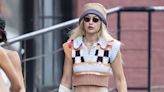 Gigi Hadid Serves Preppy Skater Girl in a Quirky Sweater Vest
