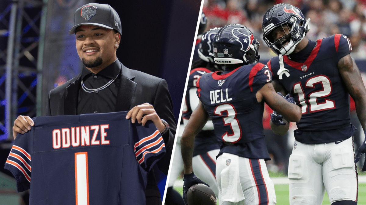 What is the best NFL wide receiver trio? Bears, Texans among the top options