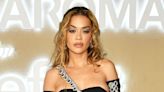 Rita Ora Puts Toned Abs on Display in Dramatic Black Gown at Winter Gala With Taika Waititi