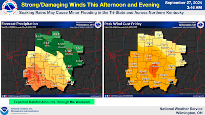 Thousands without power as tropical storm Helene hits Columbus, central Ohio