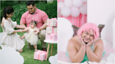 After baby gets cranky at birthday photoshoot, dad joins her — while dressed up as fairy | Coconuts
