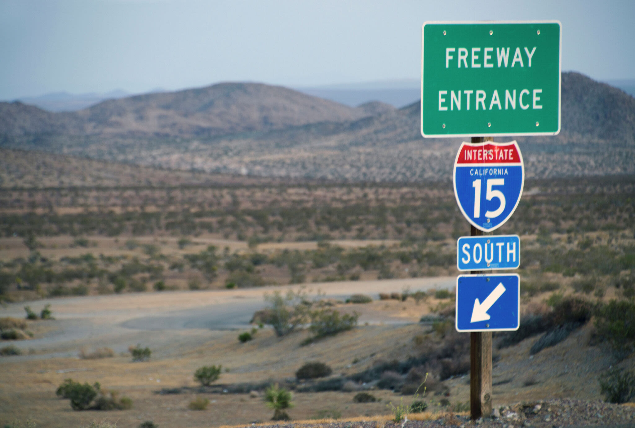 Thousands stuck on highways to Vegas as burning truck closes I-15