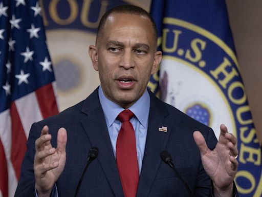 House Republicans fear Rep. Hakeem Jeffries could be next House speaker if Johnson is ousted