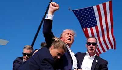 A photo of a bloodied Trump raising his fist after being shot has already become the defining image of his reelection bid