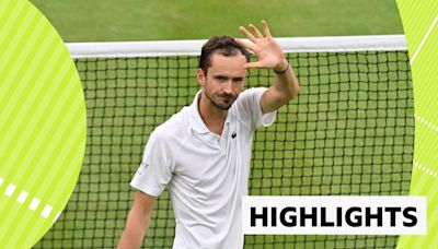 Wimbledon 2024 highlights: Medvedev eliminates world number one Sinner in a five set thriller